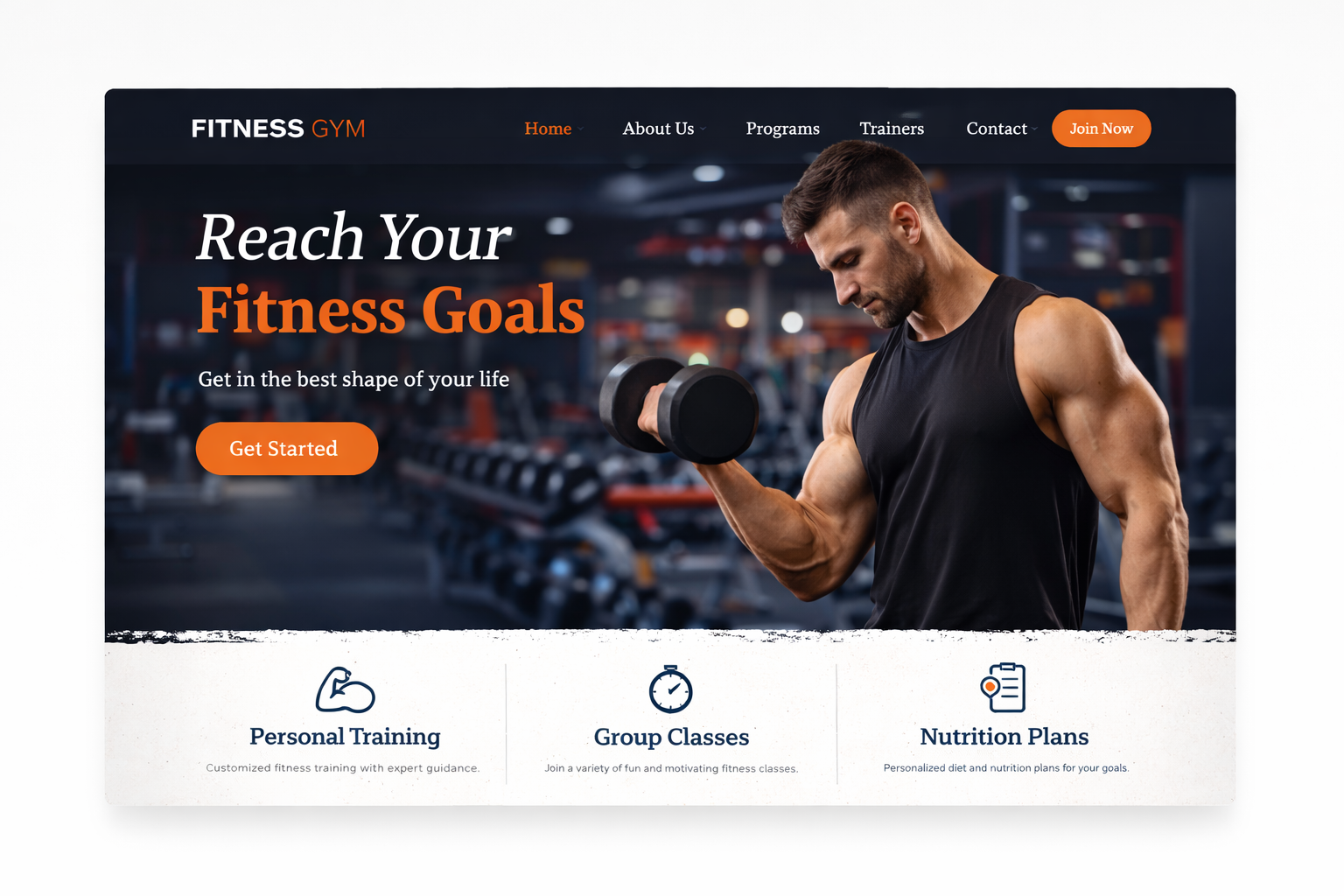 Gym Website
